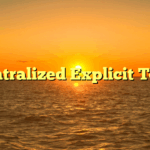 Decentralized Explicit Toolset