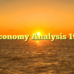 Economy Analysis 191