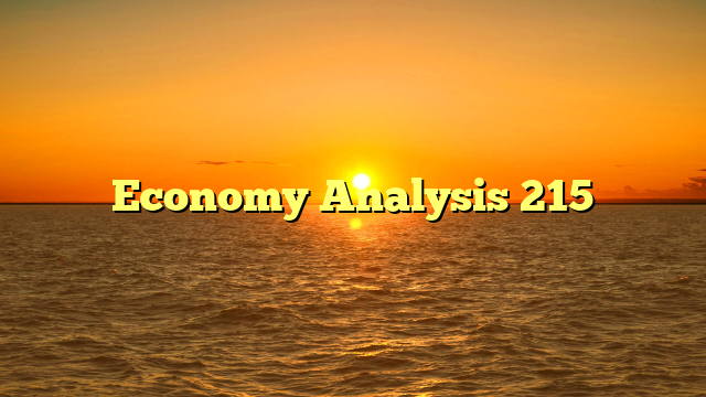 Economy Analysis 215